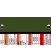 WhiteCoat Clipboard® Trifold - Army Green Pediatric Infant Edition